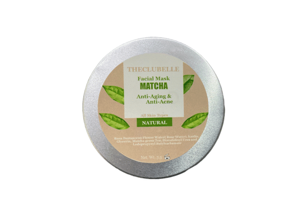 Matcha facial mask