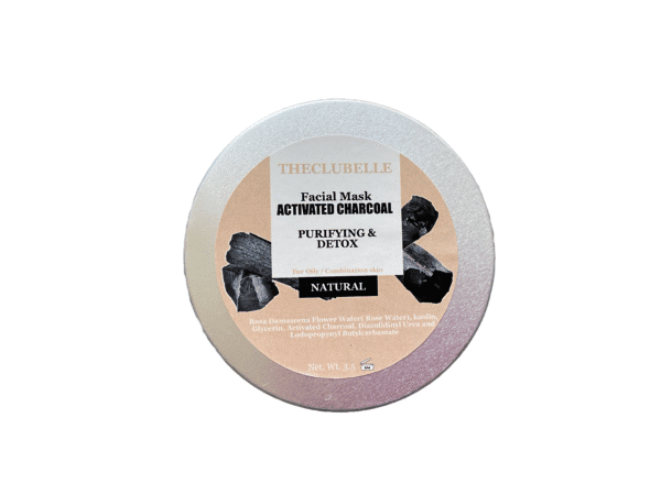 Charcoal face mask