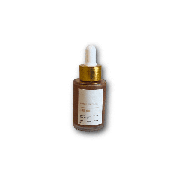 Dry shimmer oil