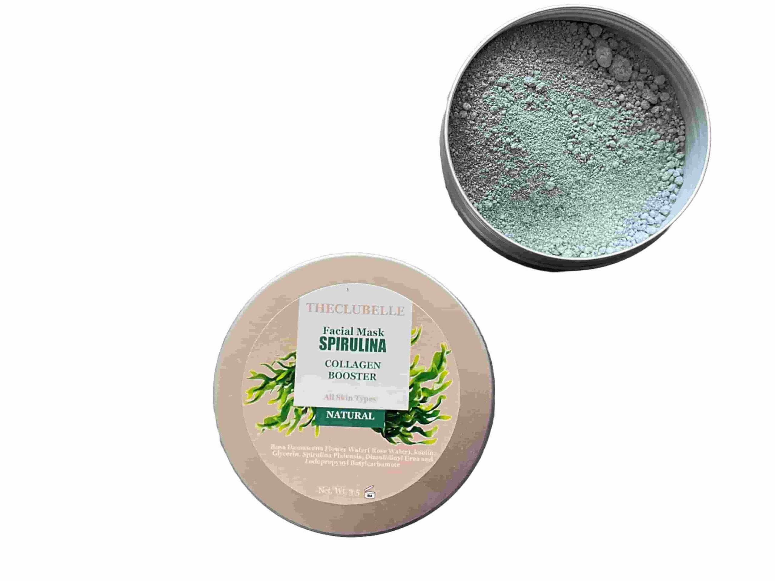 spirulina face mask spirulina face mask