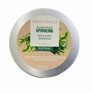 spirulina face mask
