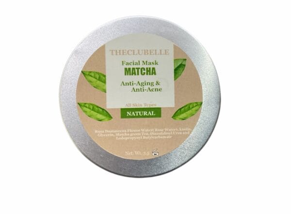 matcha face mask