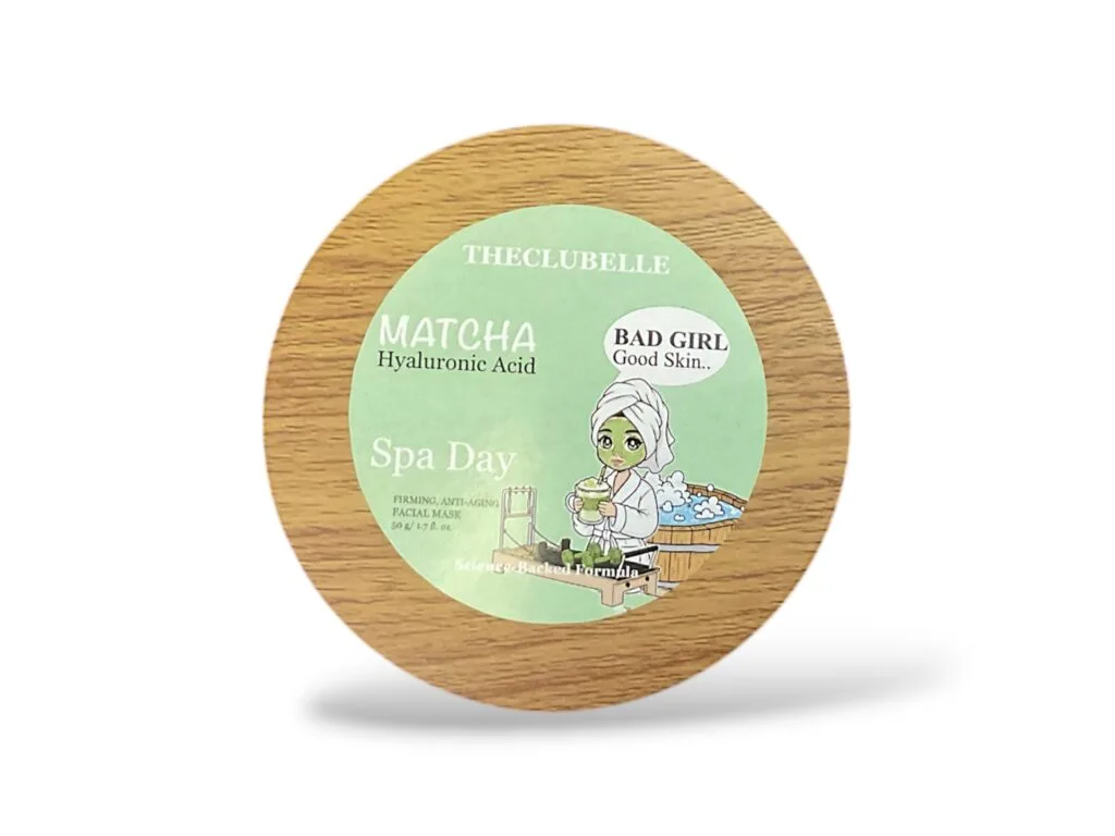The Matcha Set bad girl good skin matcha mask spa day