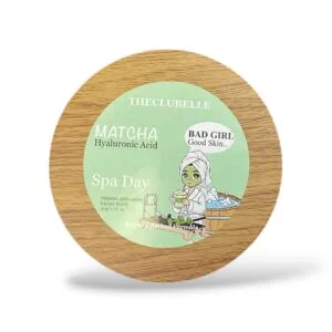 bad girl good skin matcha mask spa day