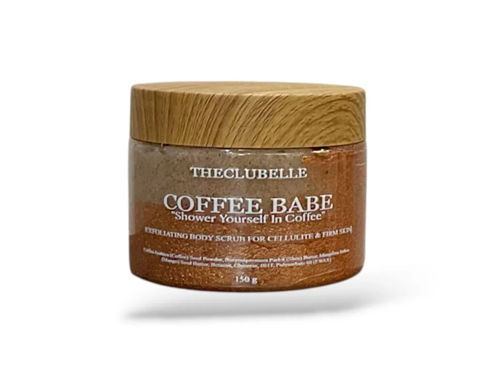 Look Good Naked Set coffee babe foaming body scrub