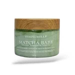 matcha babe foaming body scrub
